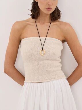 DISSH Bandeau Knit Top